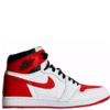 jordan retro 1 high OG HERITAGE red