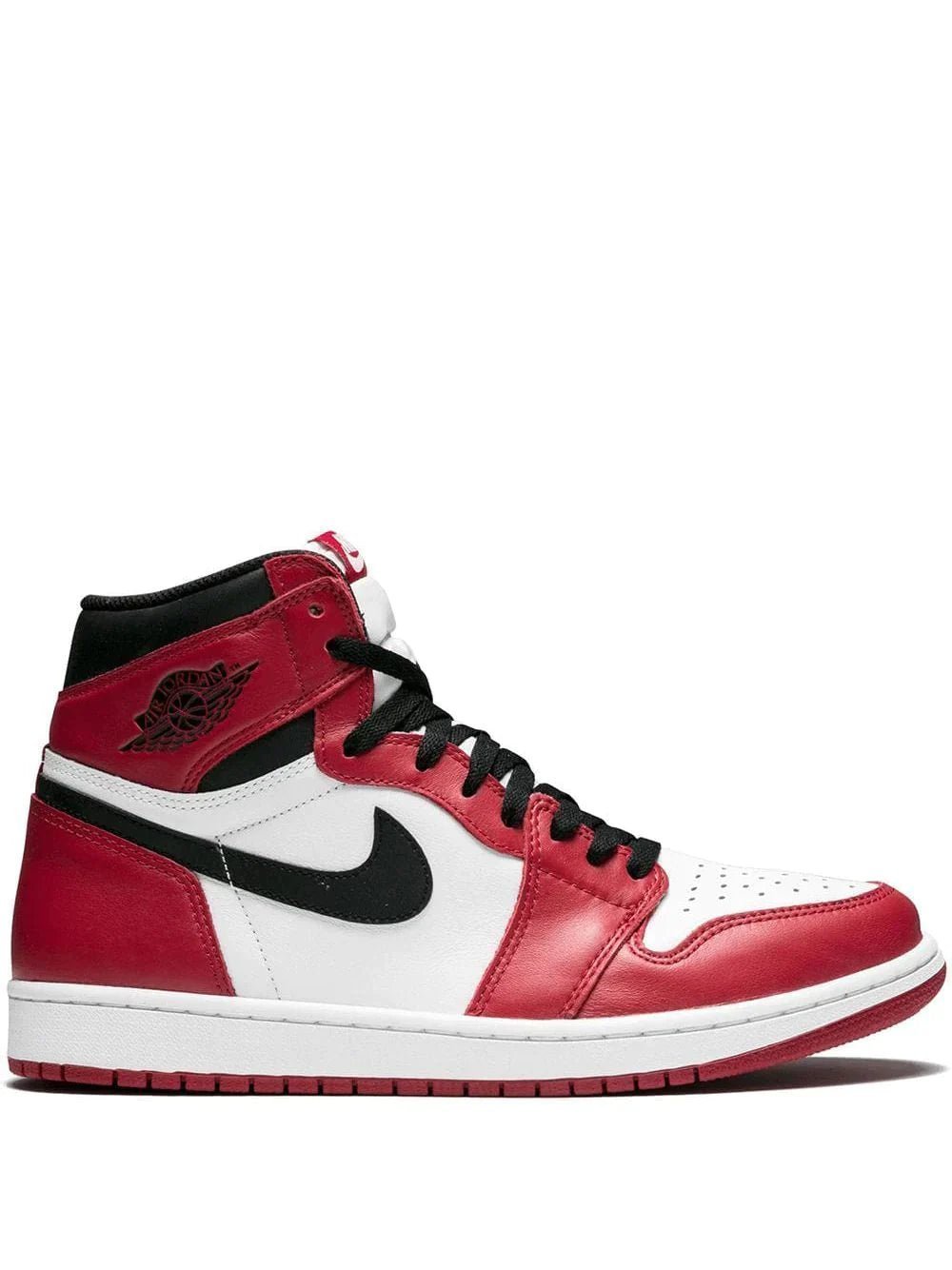 Nike Air Jordan Retro 1 Chicago Black Toe - UK 9