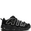 Air More uptempo black white