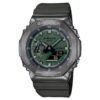 G-shock Gm 2100 Stainless Steel Green Strap Watch