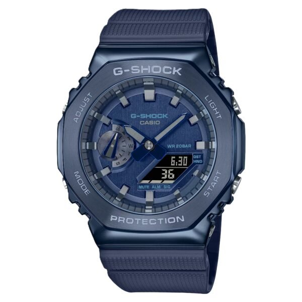 G-shock Gm 2100 Stainless Steel Blue Watch