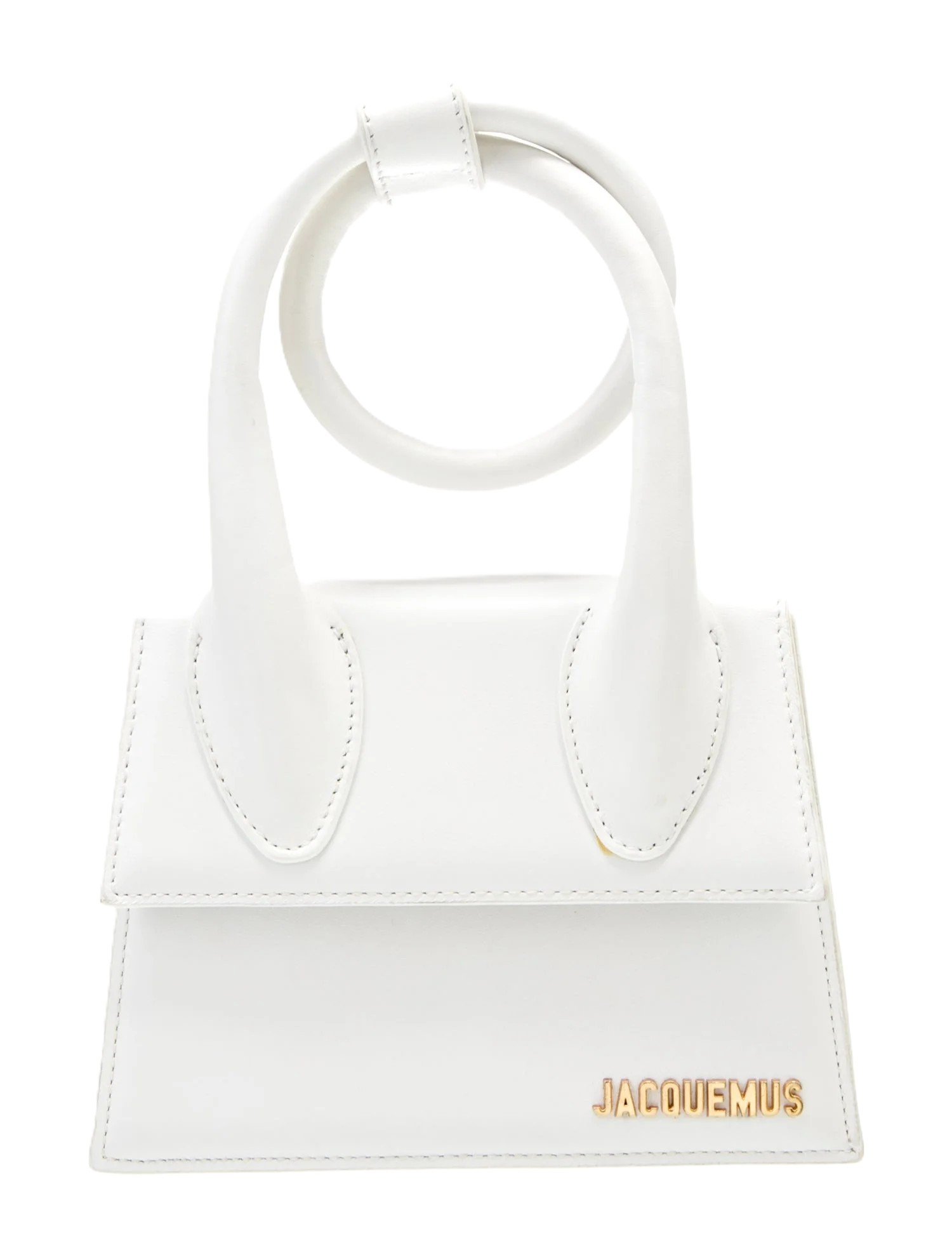 Jacquemus Le Chiquito Noeud Bag White