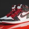 Branded Air Retro 1 High Bloodline Red Black