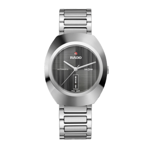 RADO DISTAR SILVER BLACK Metal WATCH