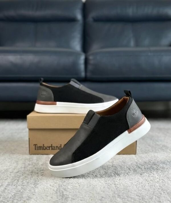 TIMBERLAN.D SLIP ON SNEAKER BLACK GREY