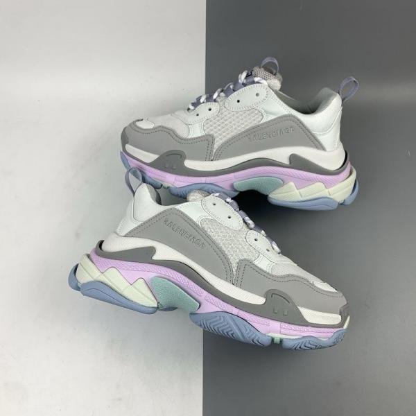 Balenciaga Triple S Pastel Grey Pink