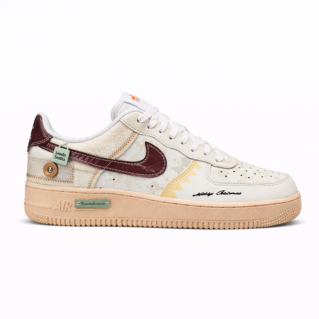 Nike Airforce 1 Panda Prank Incoming Letter TOP BATCH UA