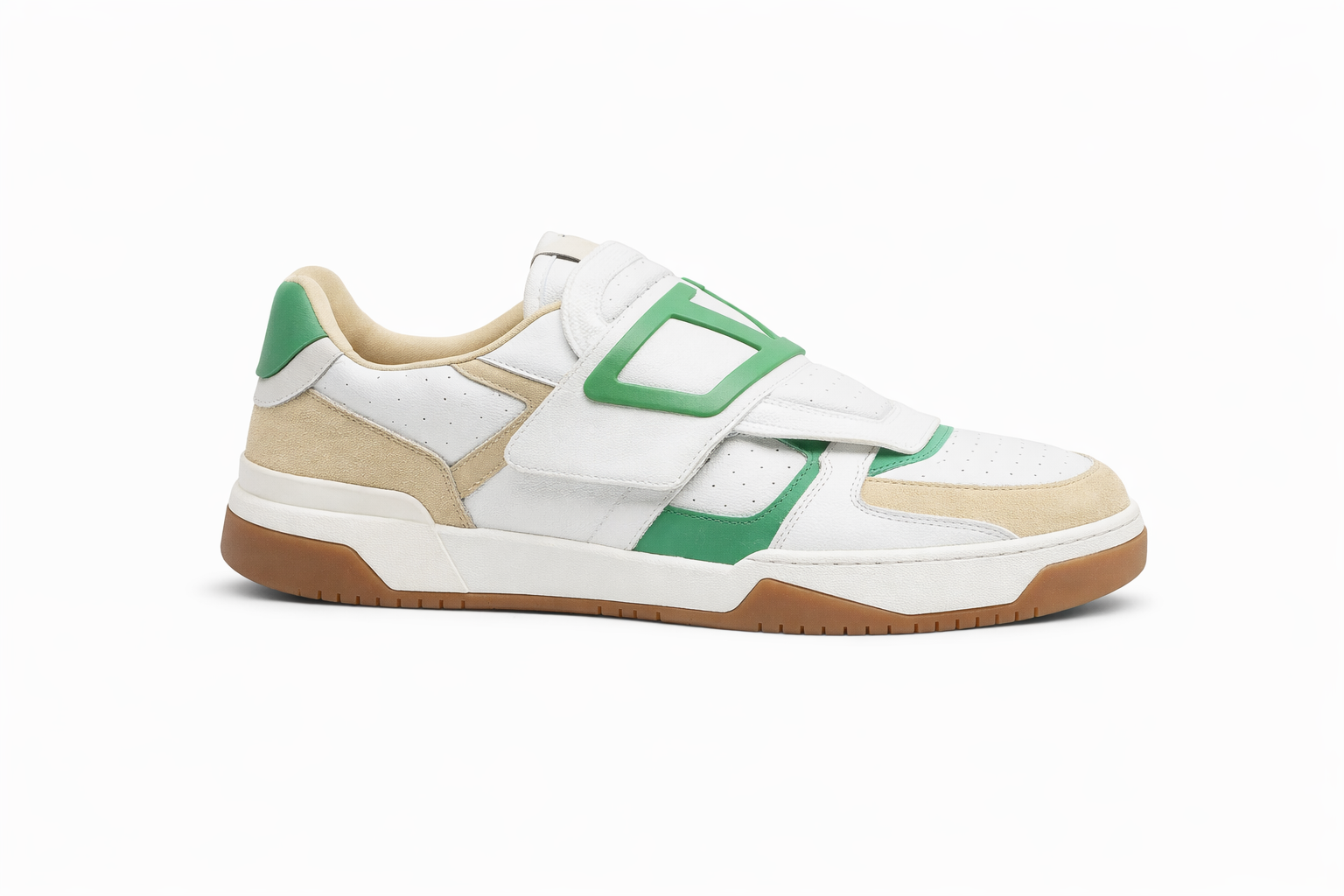 VALENTINO GARAVANI JOIE DE JOUER LEATHER SNEAKER TOP BATCH UA