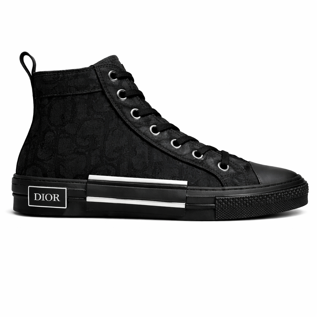 b23 high top sneaker black maxi oblique jacquard surplus TOP BATCH UA