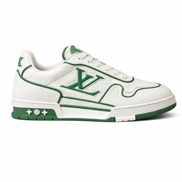 LOUIS VUITTON TRAINER 2026 WHITE GREEN TOP BATCH UA
