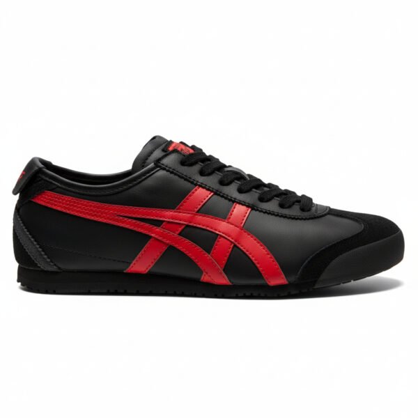 Onitsuka Tiger Mexico 66 Black Classic Red 259  TOP BATCH UA