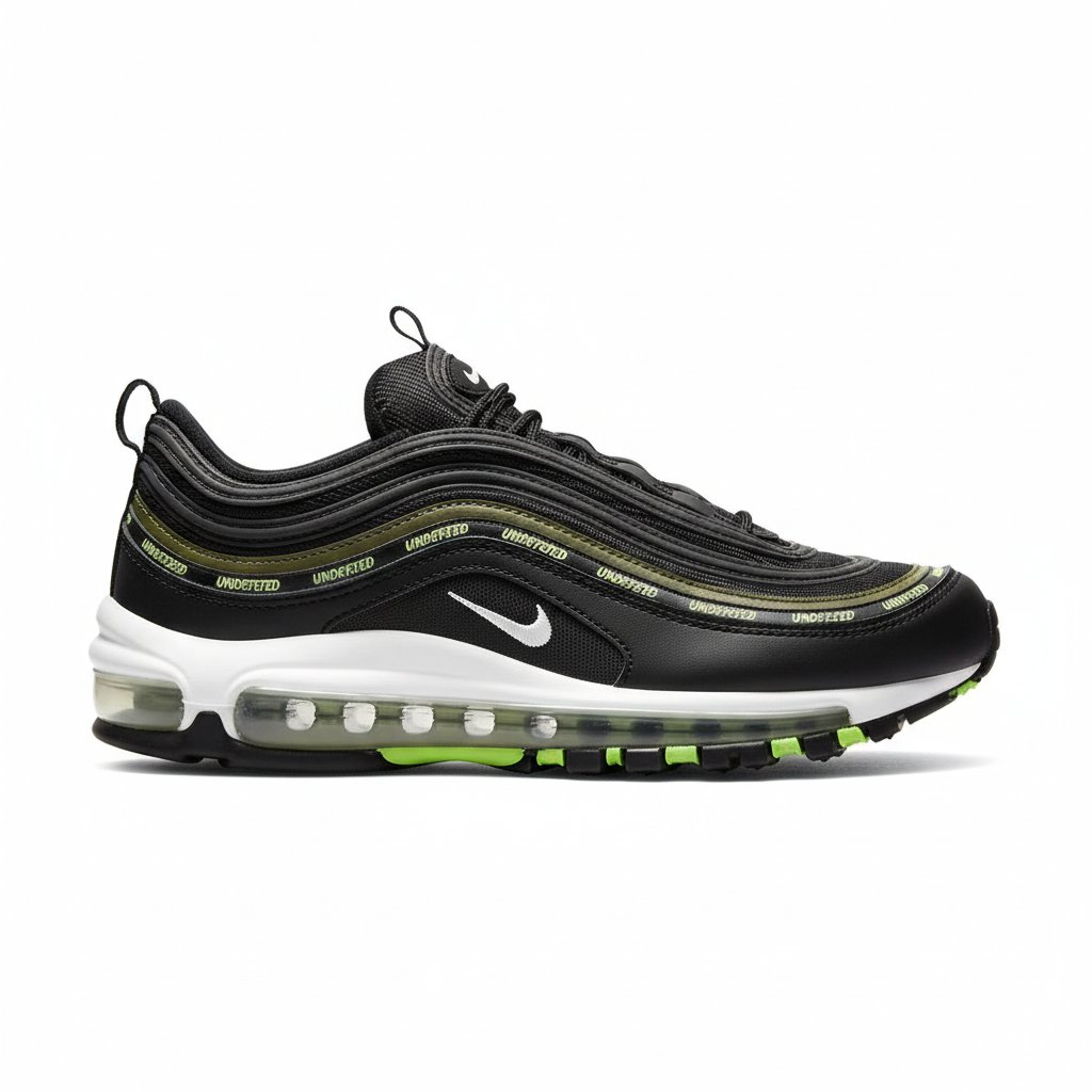 Nike Airmax 97 Undefeated Black Volt TOP BATCH UA