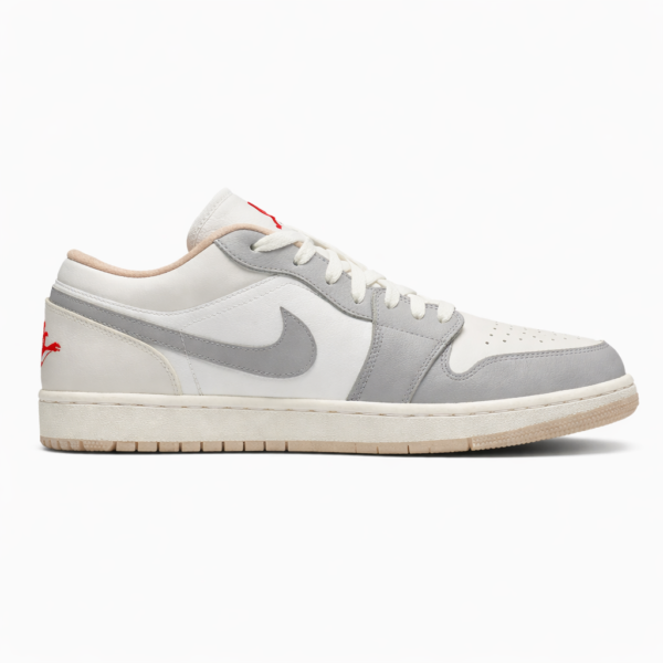Nike Air Jordan Retro 1 Low Silver College Grey Hemp TOP BATCH UA