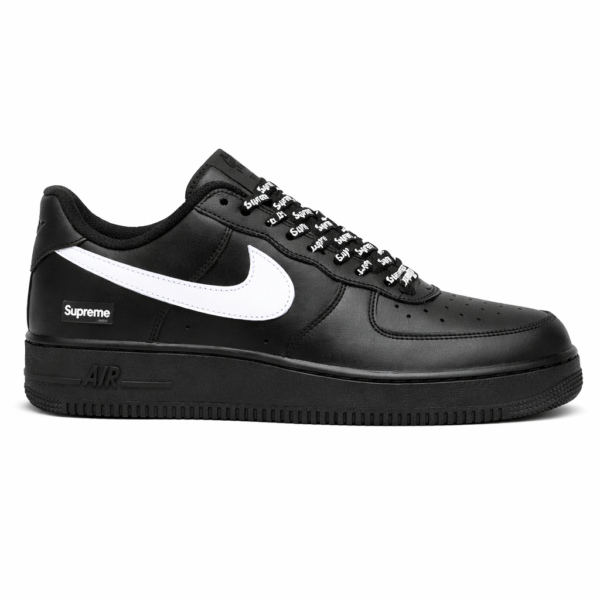 Supreme x Nike air force 1 low black white TOP BATCH UA