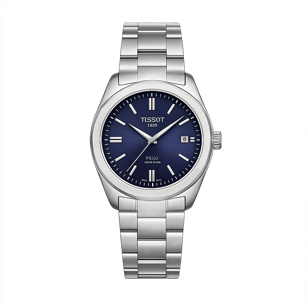 Tissot 1853 Prc 100 Solar Silver Blue - J1832