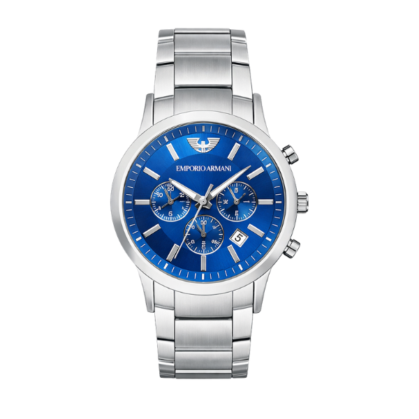 Emporio Armani Classic Silver-Blue